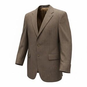 Chaps Ralph Lauren | Men's 100% Wool Blazer | 42T | Made in Canada